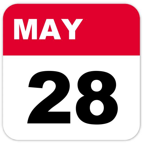 May 28