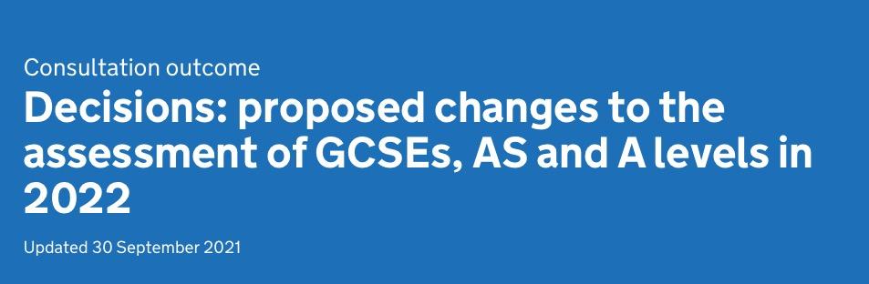 Exam Changes
