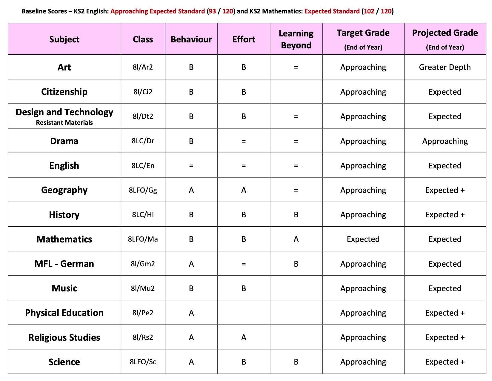 KS3 Report